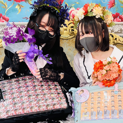 カフェで推し活応援